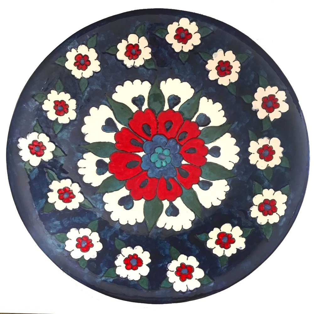 NWOT Large Ceramic Serving Plate Platter